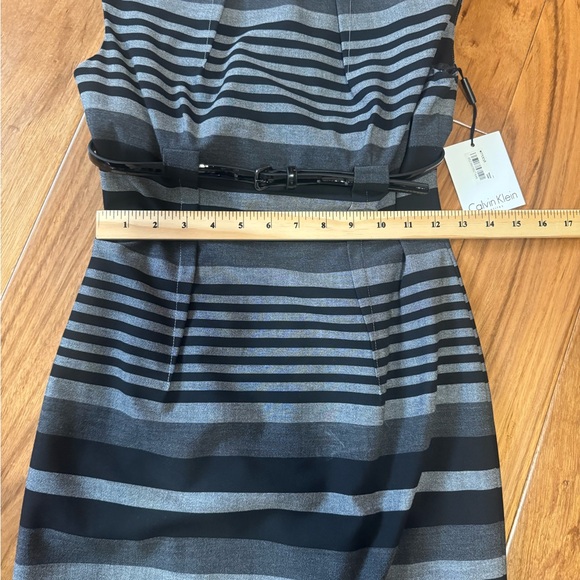 Calvin Klein Stripped Dress- NWT - Picture 5 of 12